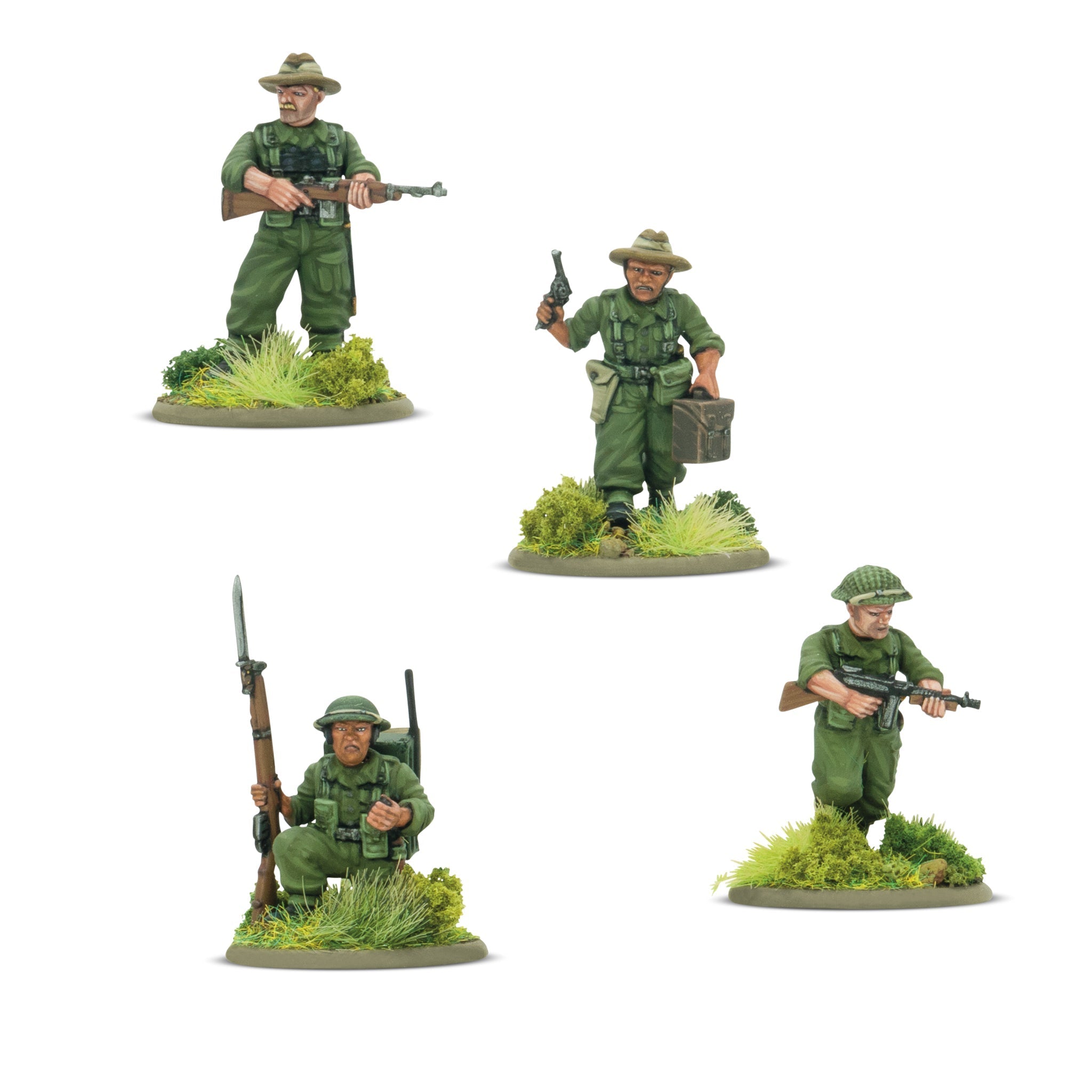 Bolt Action - Gurkha HQ | Grognard Games