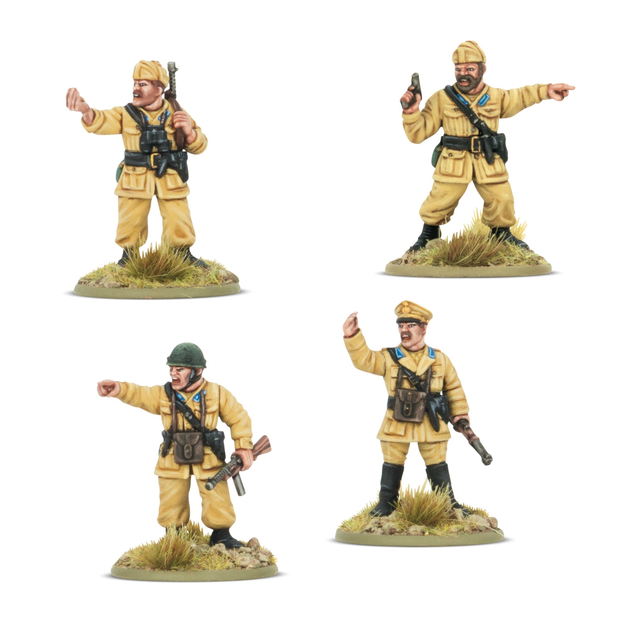 Bolt Action - Italian Paracadutisti platoon commanders | Grognard Games