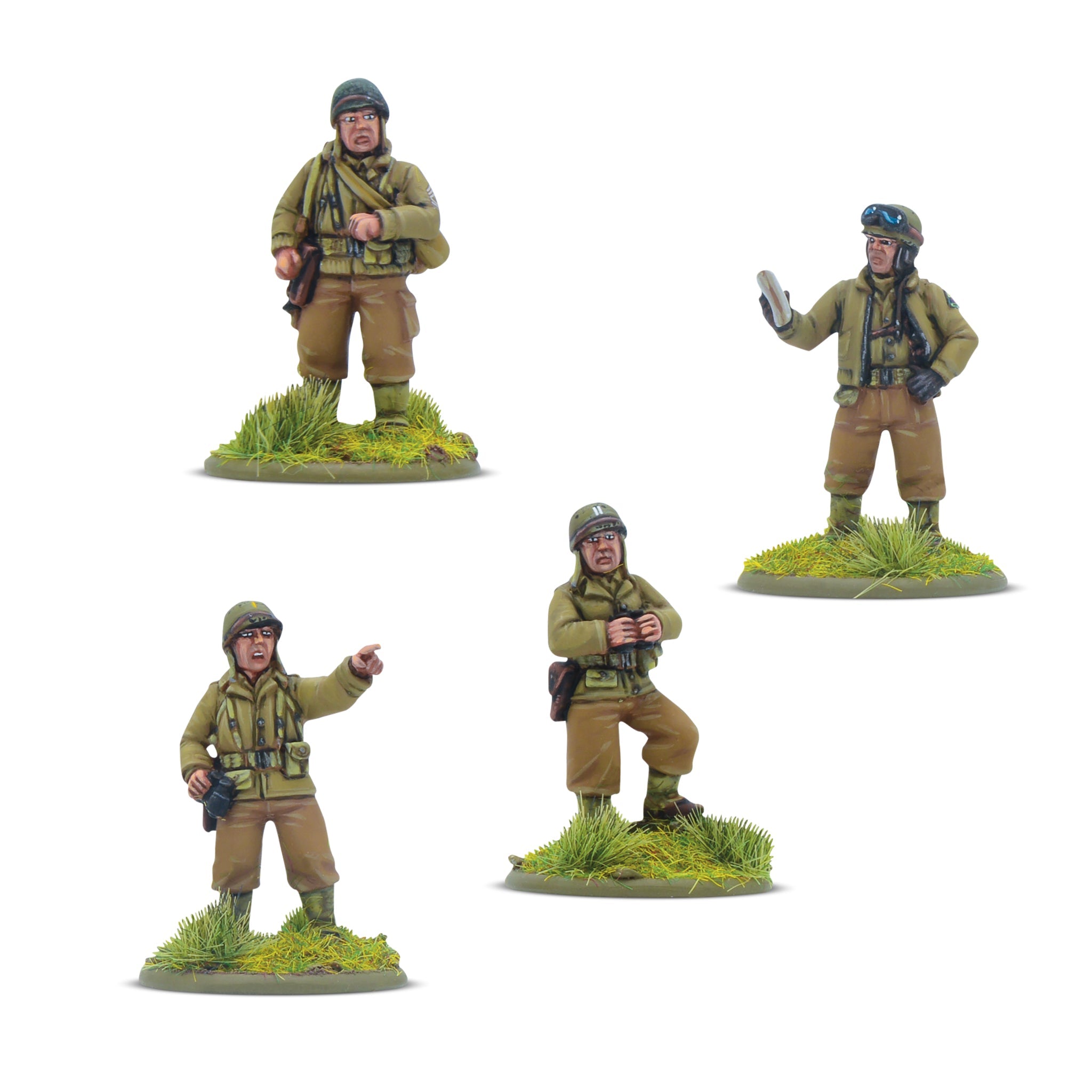 Bolt Action -  US Army Platoon Commanders | Grognard Games