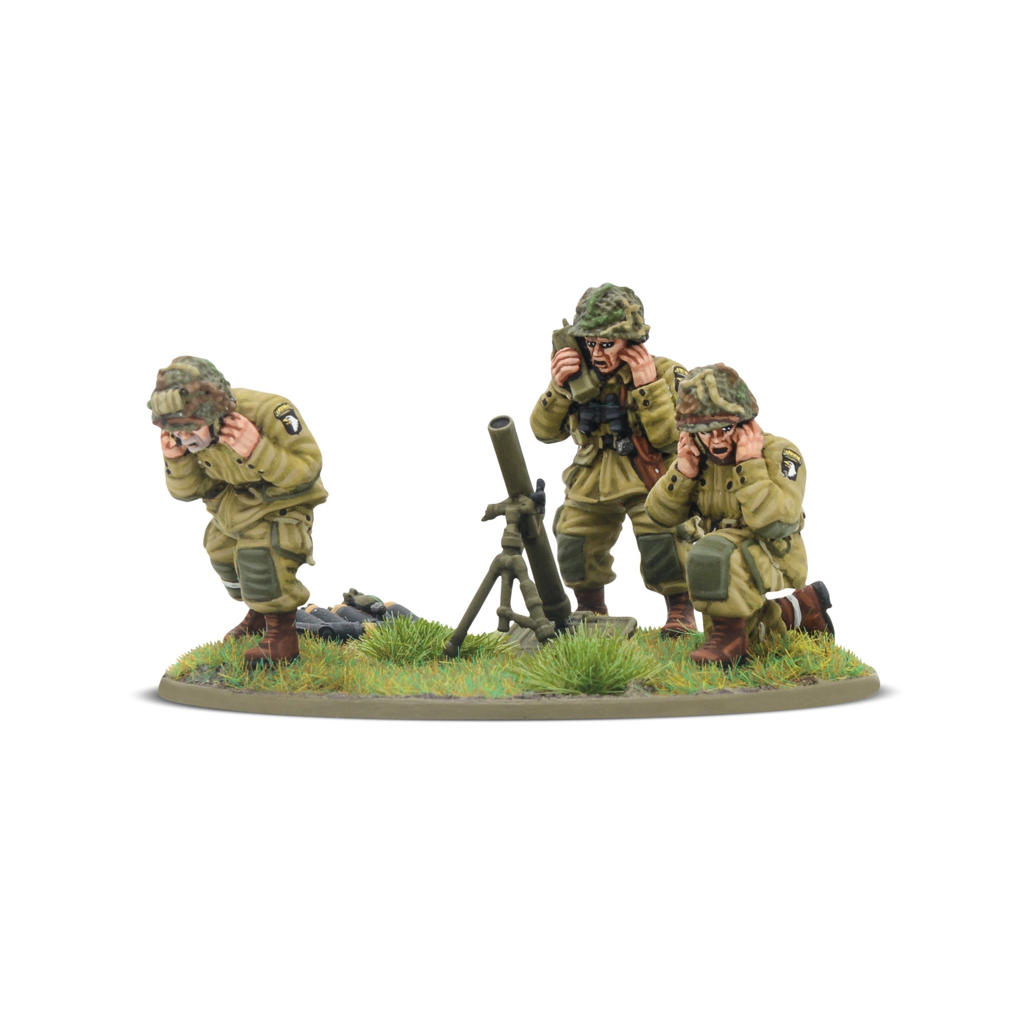Bolt Action - US Airborne (D-Day) medium mortar team | Grognard Games