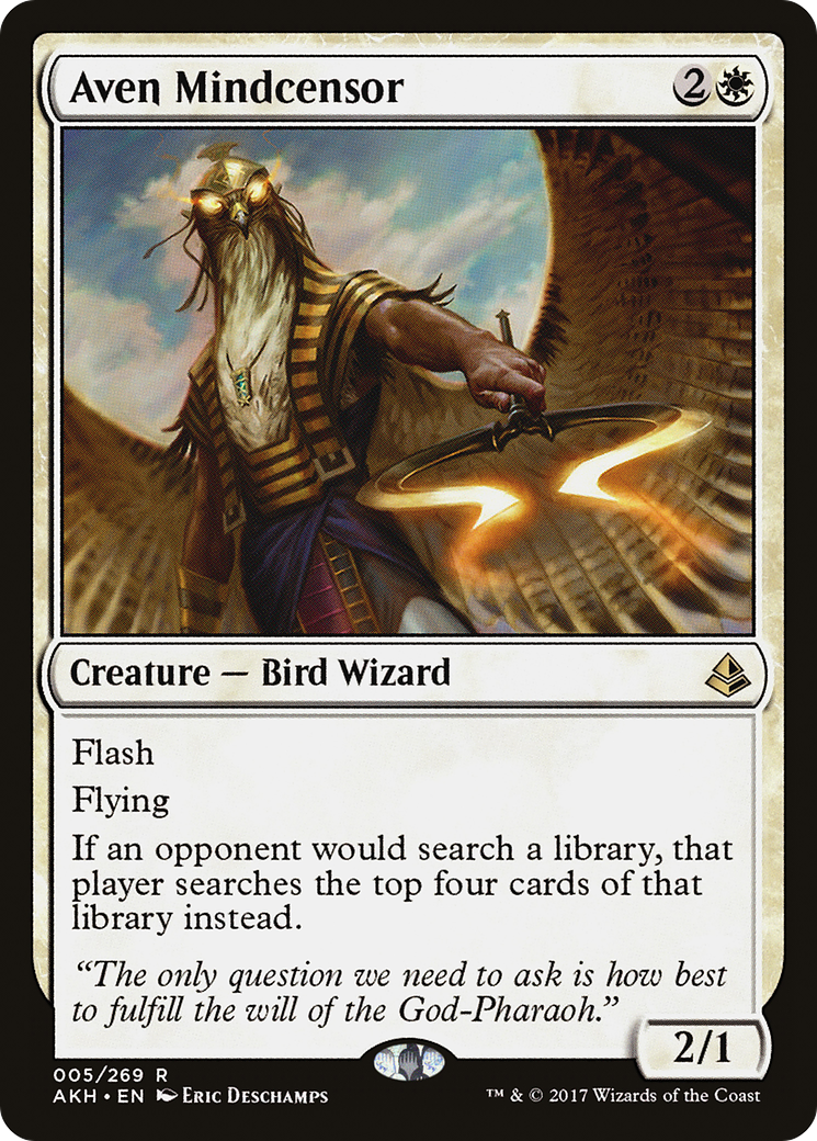 Aven Mindcensor [Amonkhet] | Grognard Games