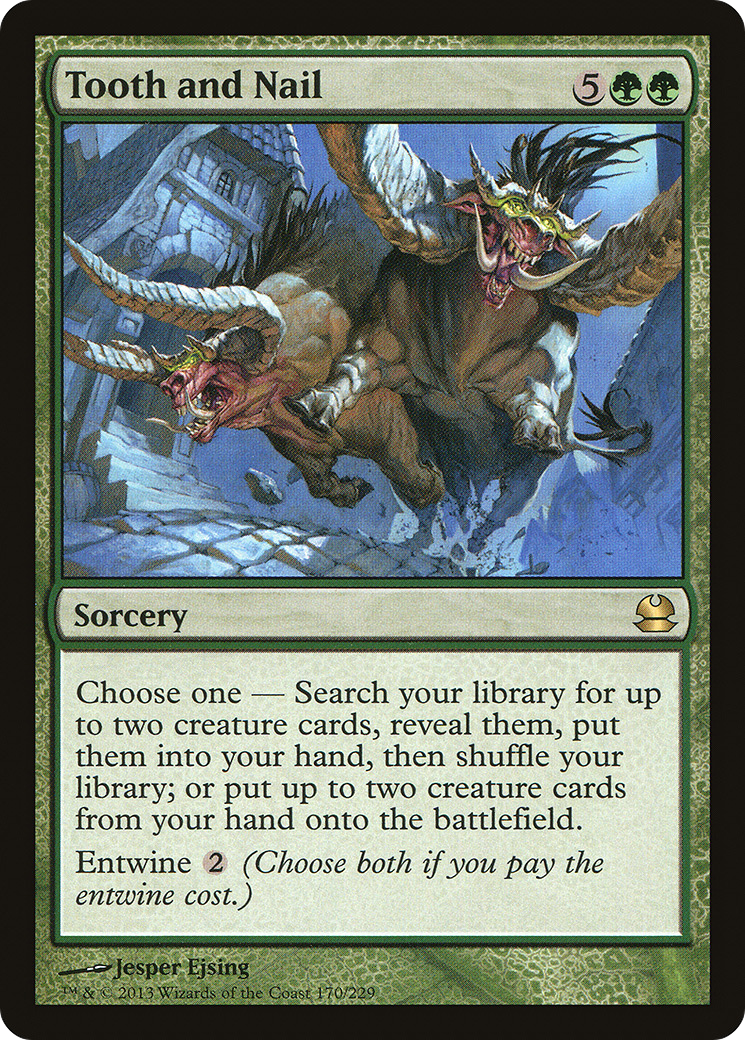 Tooth and Nail [Modern Masters] | Grognard Games