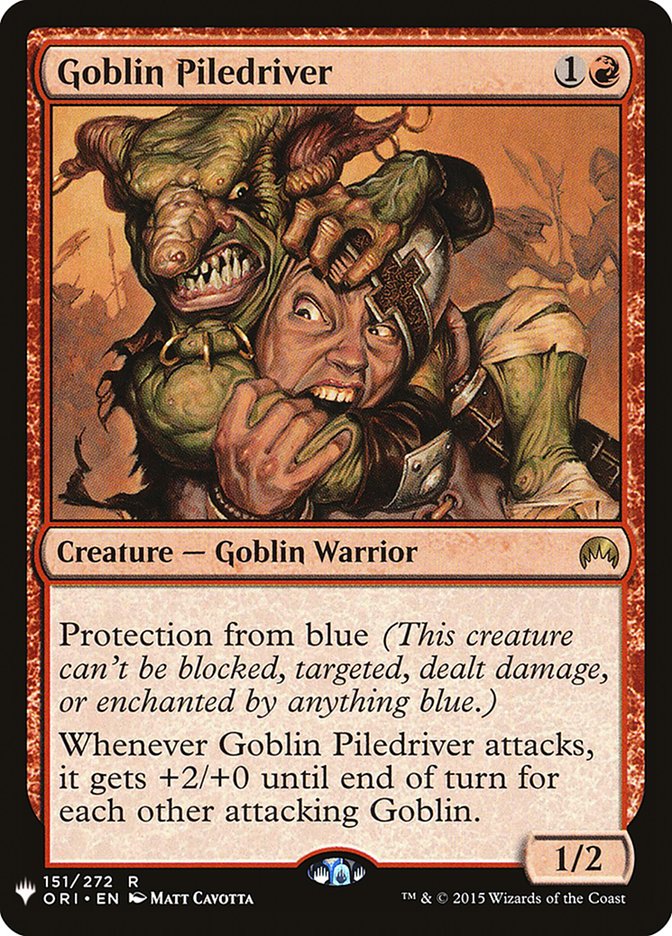 Goblin Piledriver [Mystery Booster] | Grognard Games