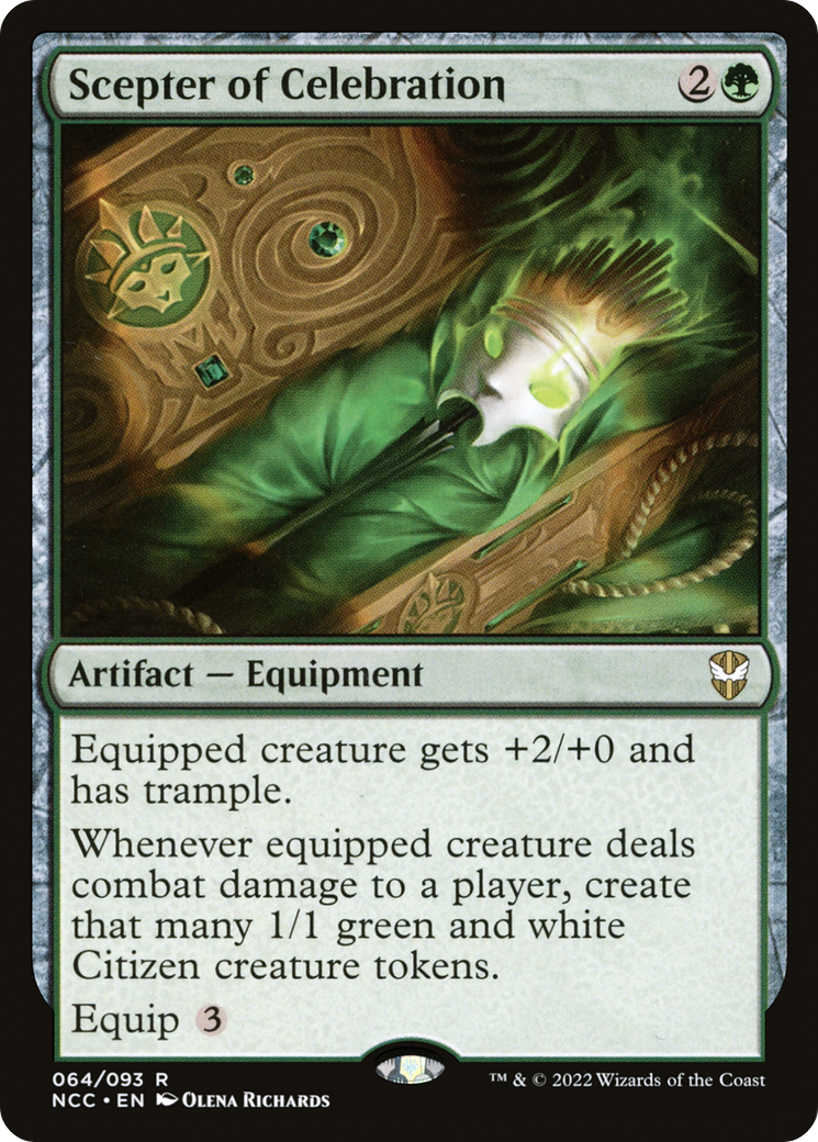 Scepter of Celebration [Streets of New Capenna Commander] | Grognard Games