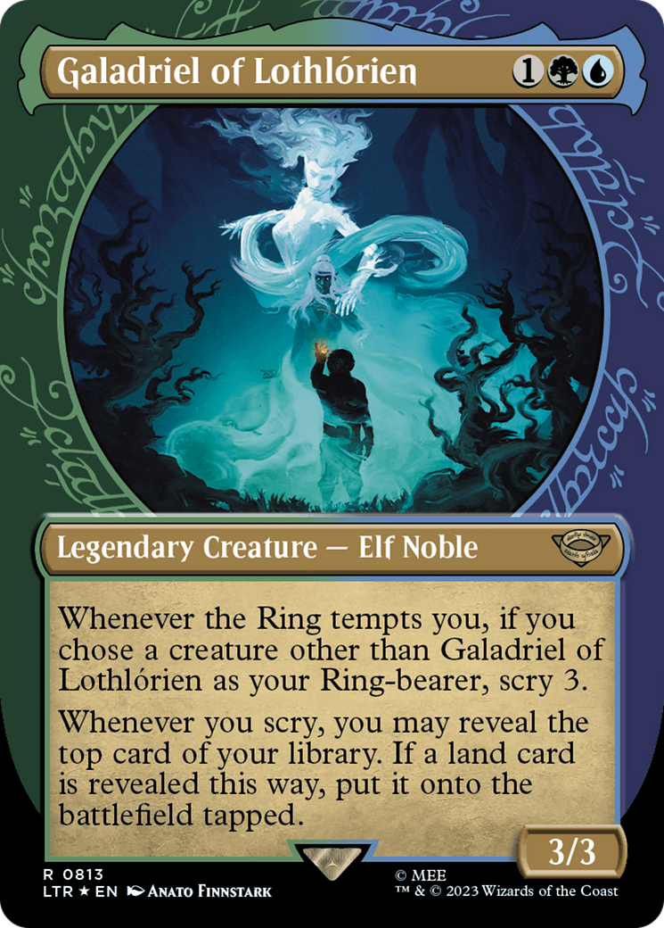 Galadriel of Lothlorien (Showcase) (Surge Foil) [The Lord of the Rings: Tales of Middle-Earth] | Grognard Games