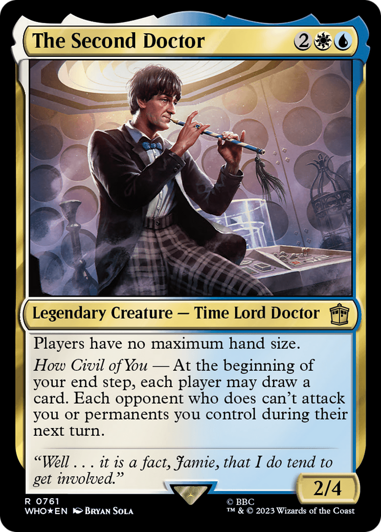 The Second Doctor (Surge Foil) [Doctor Who] | Grognard Games
