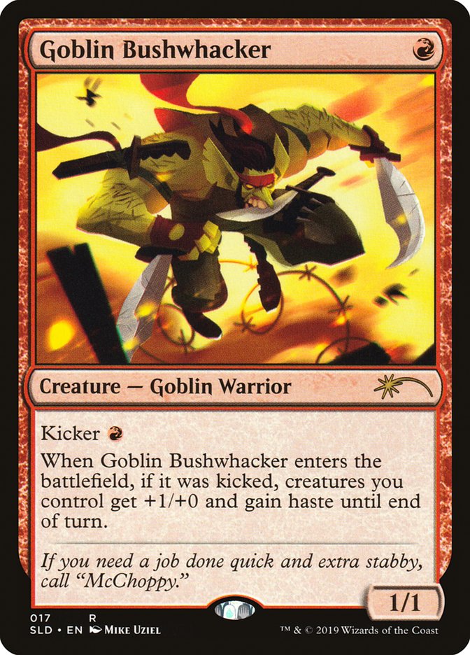 Goblin Bushwhacker [Secret Lair Drop Series] | Grognard Games