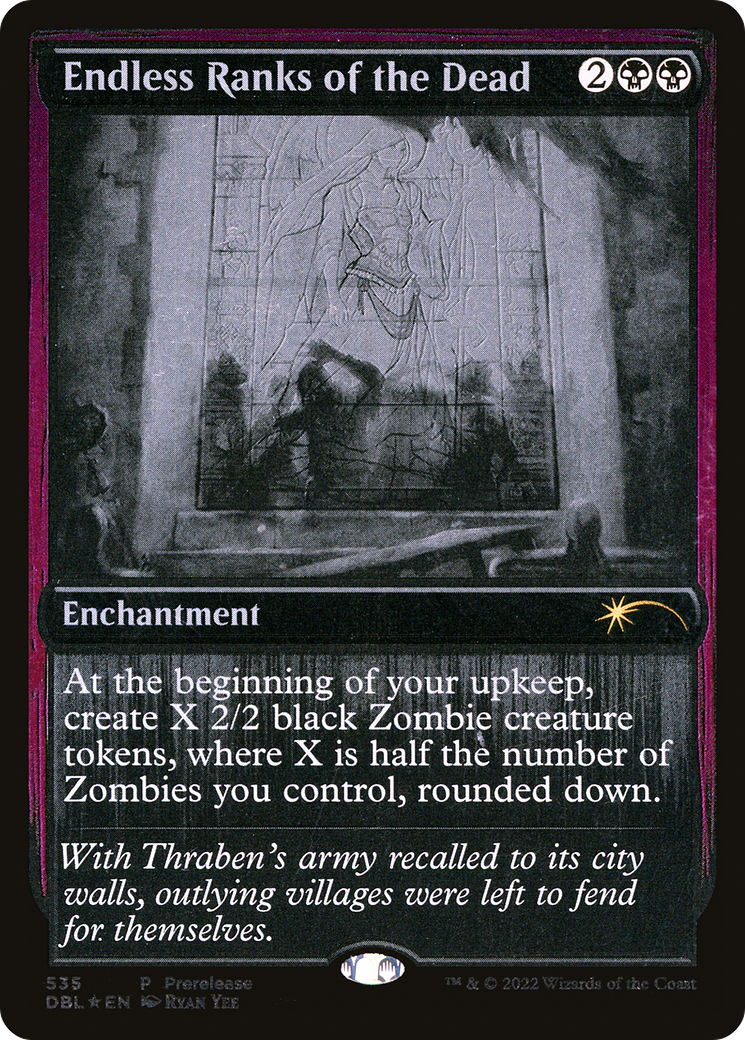 Endless Ranks of the Dead [Innistrad: Double Feature Prerelease Promos] | Grognard Games