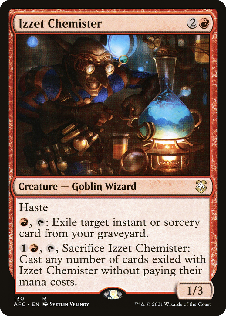 Izzet Chemister [Dungeons & Dragons: Adventures in the Forgotten Realms Commander] | Grognard Games