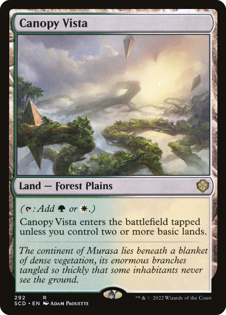 Canopy Vista [Starter Commander Decks] | Grognard Games
