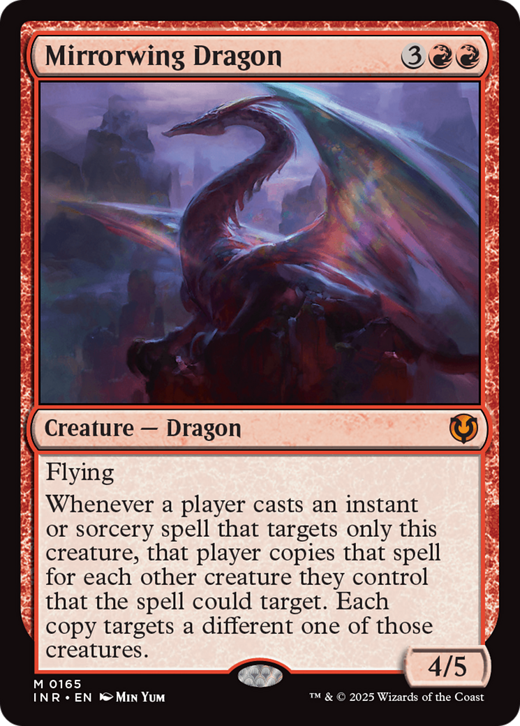 Mirrorwing Dragon (INR-165) - Innistrad Remastered Foil | Grognard Games