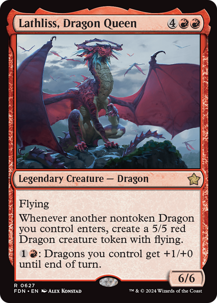 Lathliss, Dragon Queen [Foundations] | Grognard Games