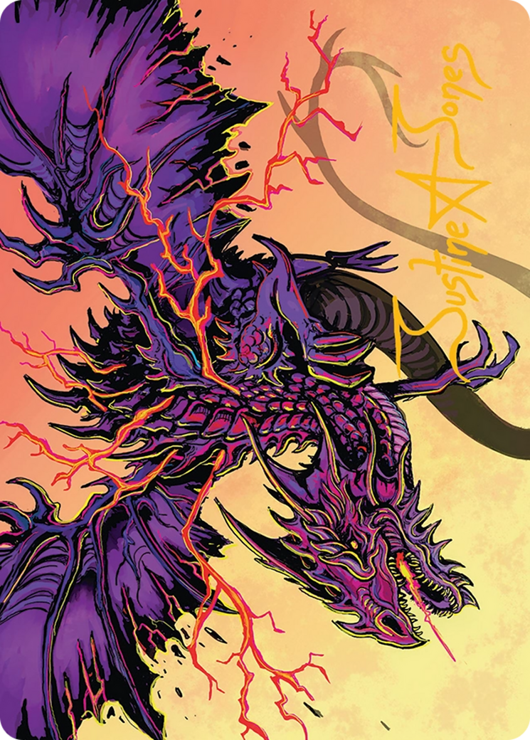Stormshriek Feral Art Card (35/54) [Tarkir: Dragonstorm Art Series] | Grognard Games