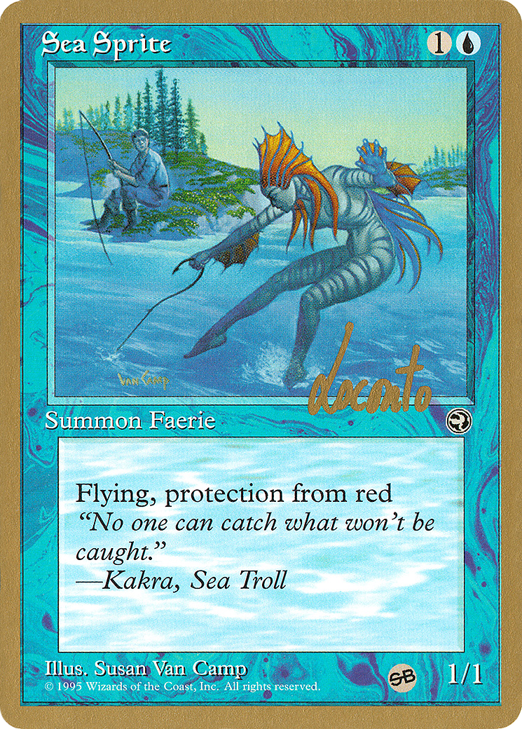 Sea Sprite (Michael Loconto) (SB) [Pro Tour Collector Set] | Grognard Games