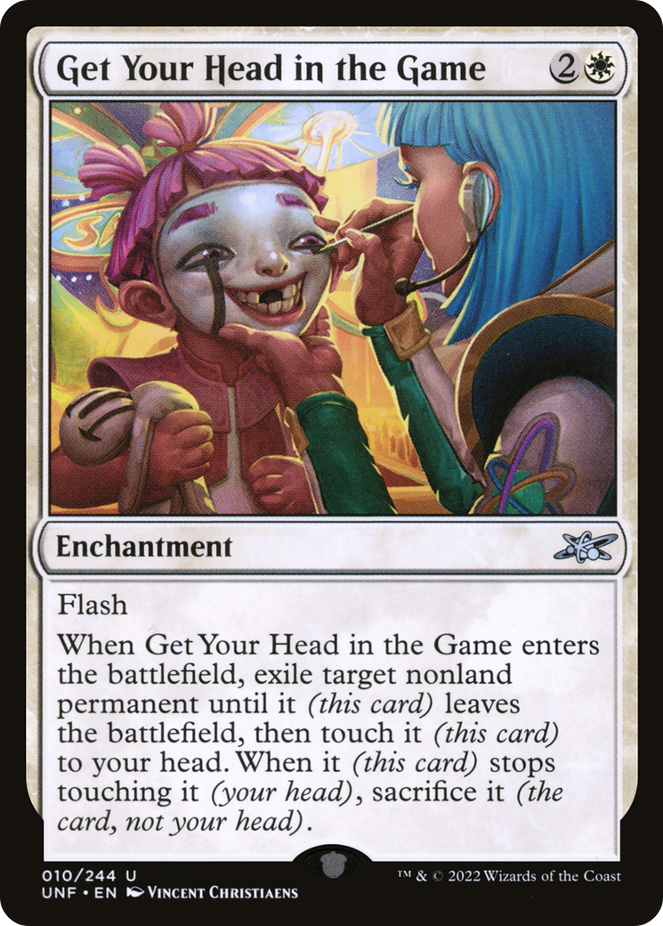 Get Your Head in the Game [Unfinity] | Grognard Games