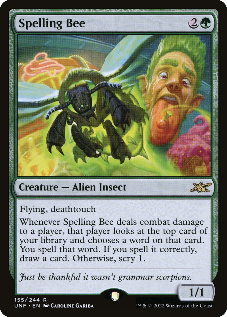 Spelling Bee [Unfinity] | Grognard Games