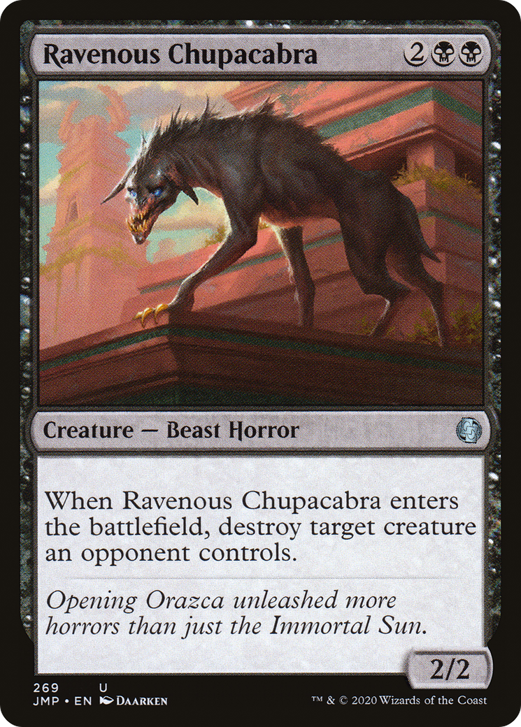 Ravenous Chupacabra [Jumpstart] | Grognard Games