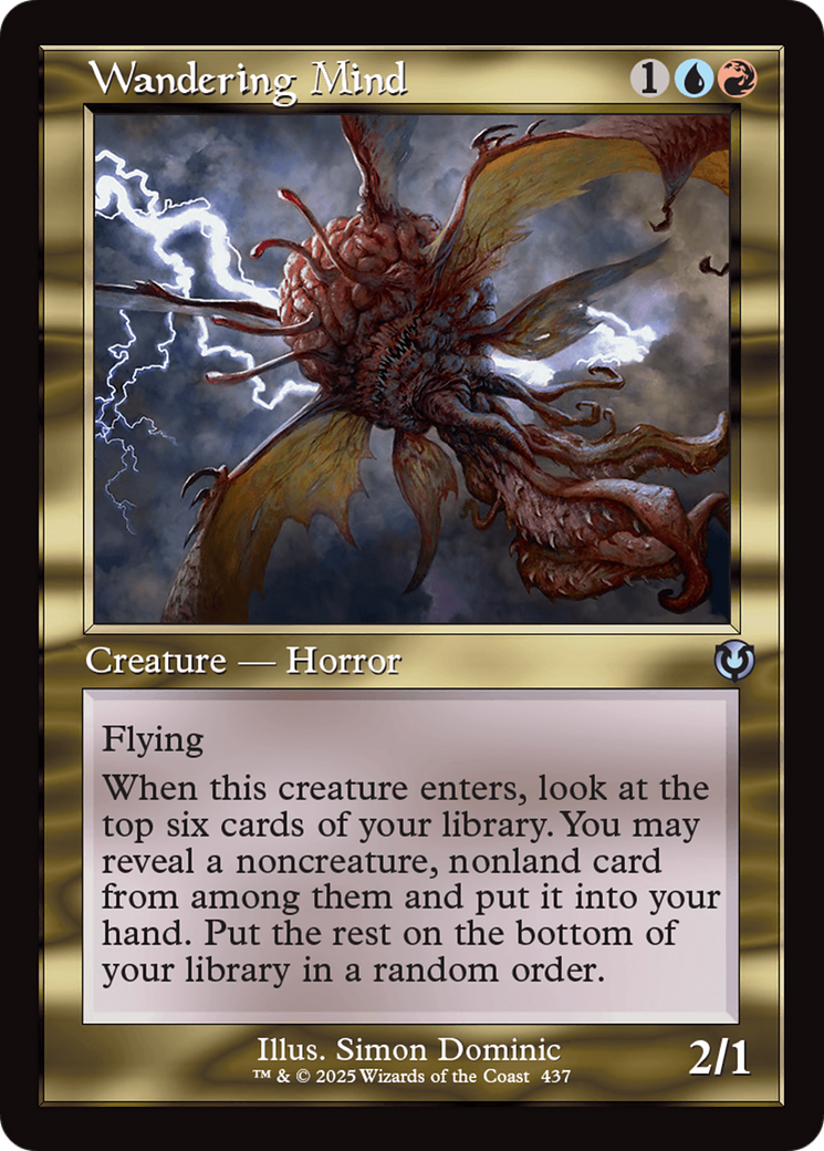 Wandering Mind (Retro Frame) [Innistrad Remastered] | Grognard Games