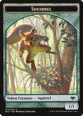 Shapeshifter (001) // Squirrel (015) Double-Sided Token [Modern Horizons Tokens] | Grognard Games