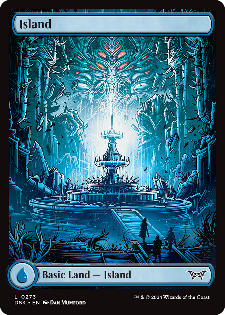 Island (273) - Full Art [Duskmourn: House of Horror] | Grognard Games