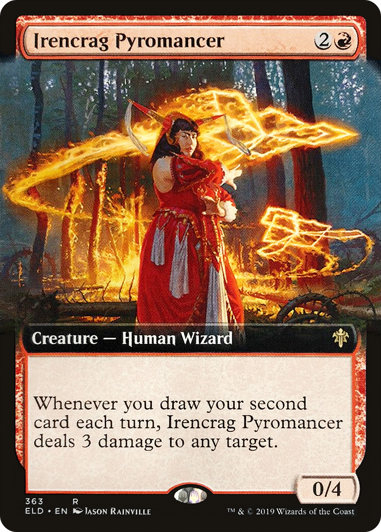 Irencrag Pyromancer (Extended) [Throne of Eldraine] | Grognard Games