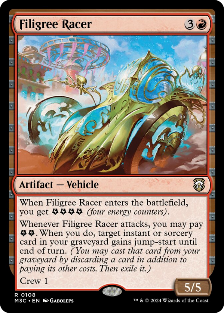 Filigree Racer [Modern Horizons 3 Commander] | Grognard Games