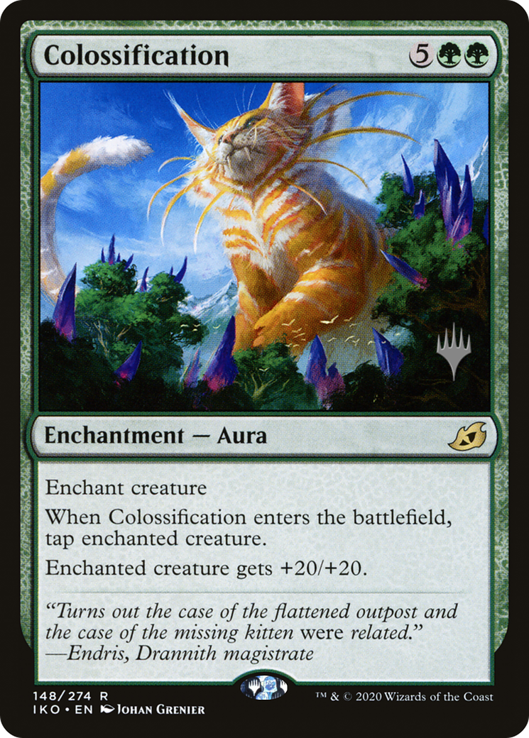 Colossification (Promo Pack) [Ikoria: Lair of Behemoths Promos] | Grognard Games