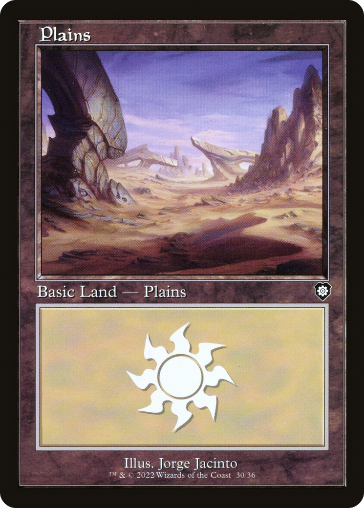 Plains (030) (Retro) [The Brothers' War Commander] | Grognard Games