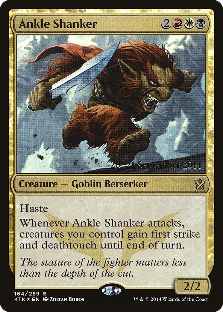 Ankle Shanker  [Khans of Tarkir Prerelease Promos] | Grognard Games