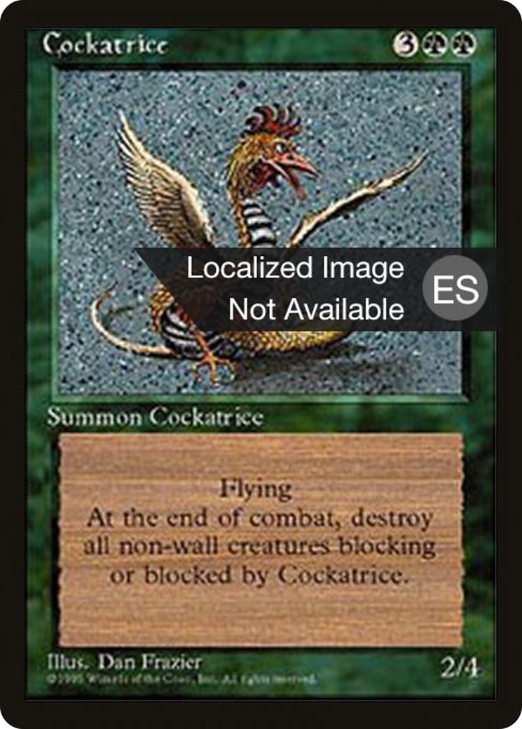 Cockatrice [Fourth Edition (Foreign Black Border)] | Grognard Games
