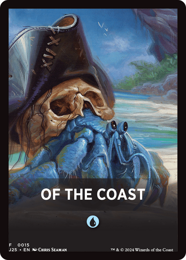 Of The Coast Theme Card [Foundations Jumpstart Front Cards] | Grognard Games