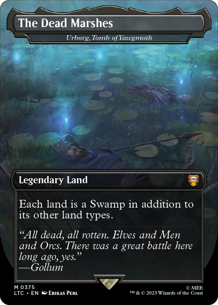 Urborg, Tomb of Yawgmoth (LTC-375) - Tales of Middle-earth Commander / The Dead Marshes (Borderless) | Grognard Games