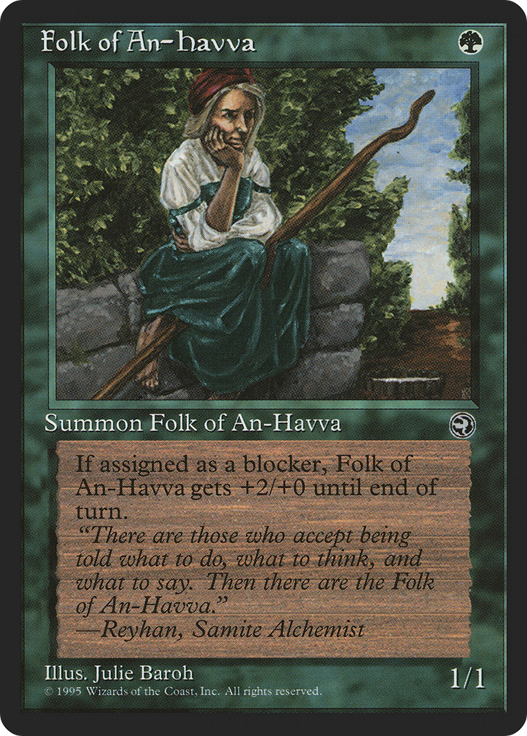 Folk of An-Havva (Joskun Flavor Text) [Homelands] | Grognard Games