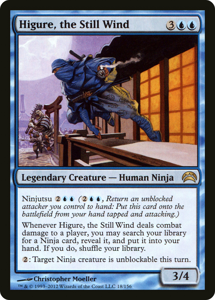 Higure, the Still Wind (PC2-018) - Planechase 2012 Foil | Grognard Games