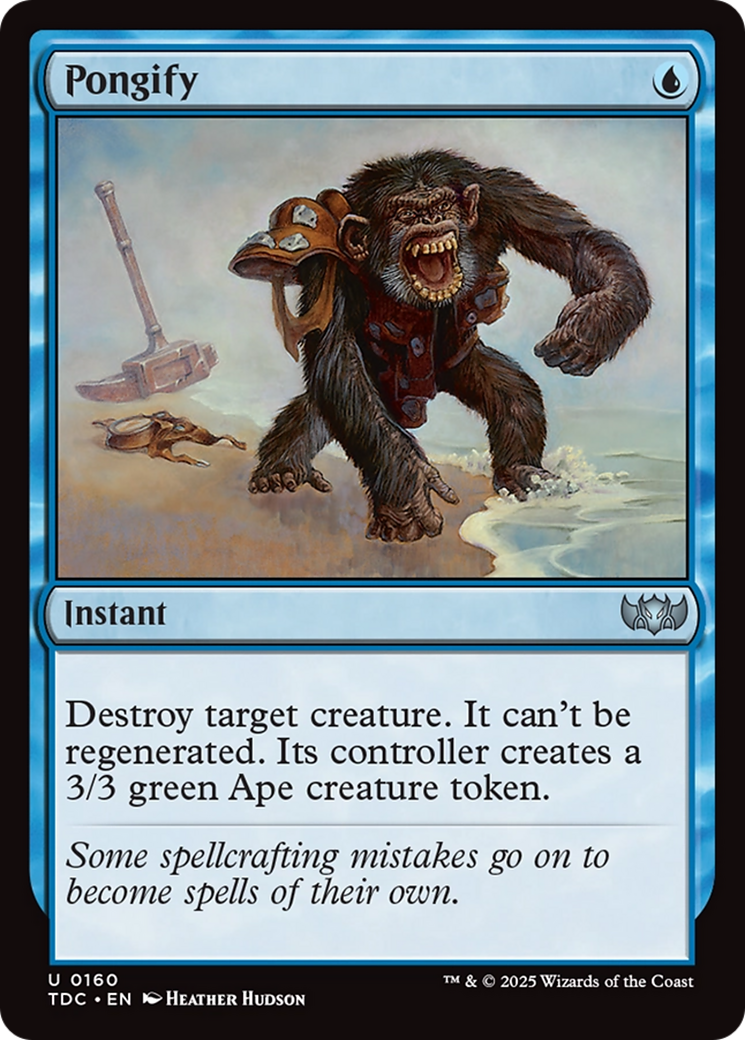 Pongify [Tarkir: Dragonstorm Commander] | Grognard Games