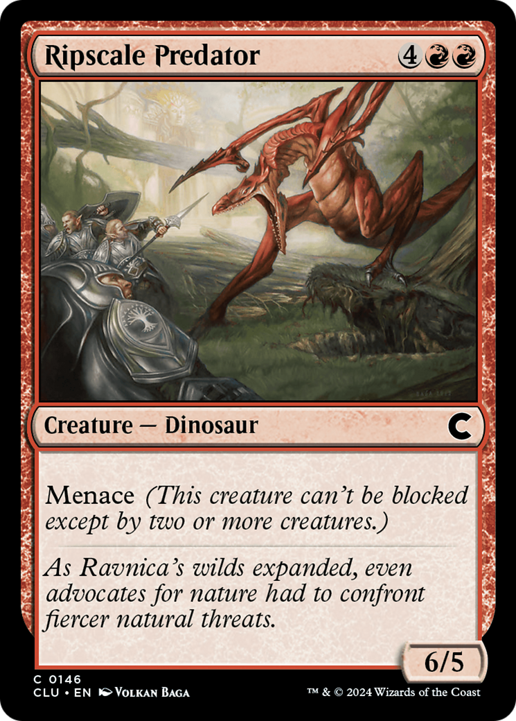 Ripscale Predator [Ravnica: Clue Edition] | Grognard Games