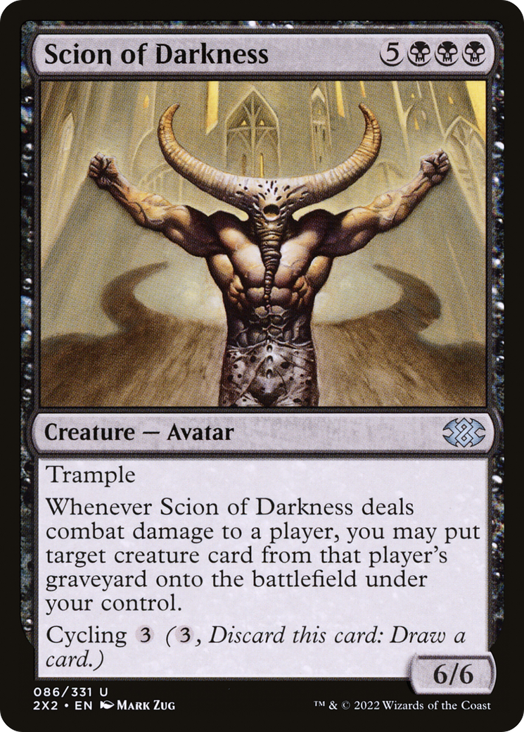 Scion of Darkness [Double Masters 2022] | Grognard Games
