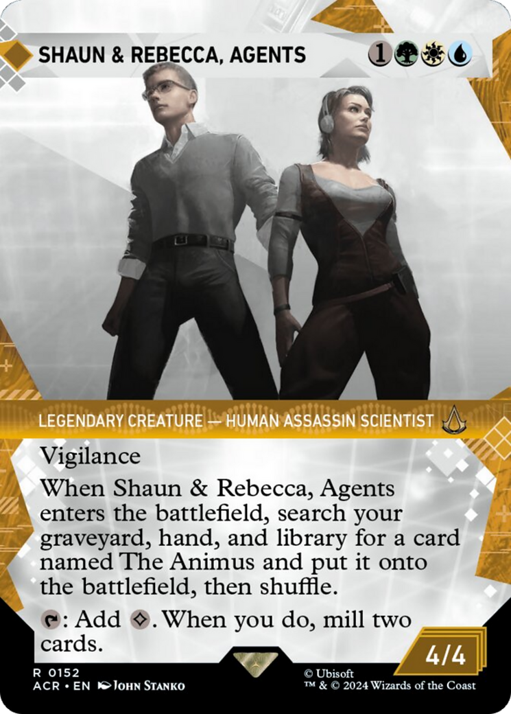 Shaun & Rebecca, Agents (Showcase) [Assassin's Creed] | Grognard Games