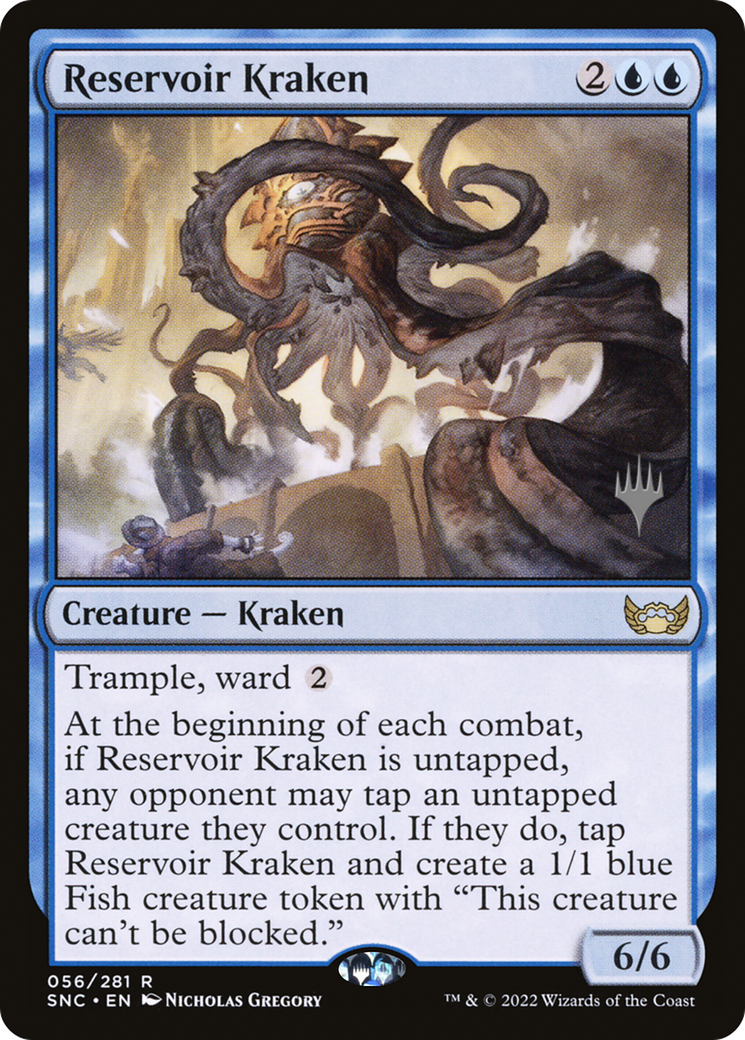 Reservoir Kraken (Promo Pack) [Streets of New Capenna Promos] | Grognard Games