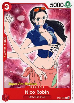 Nico Robin (ST01-008) - Super Pre-Release Starter Deck 1: Straw Hat Crew | Grognard Games