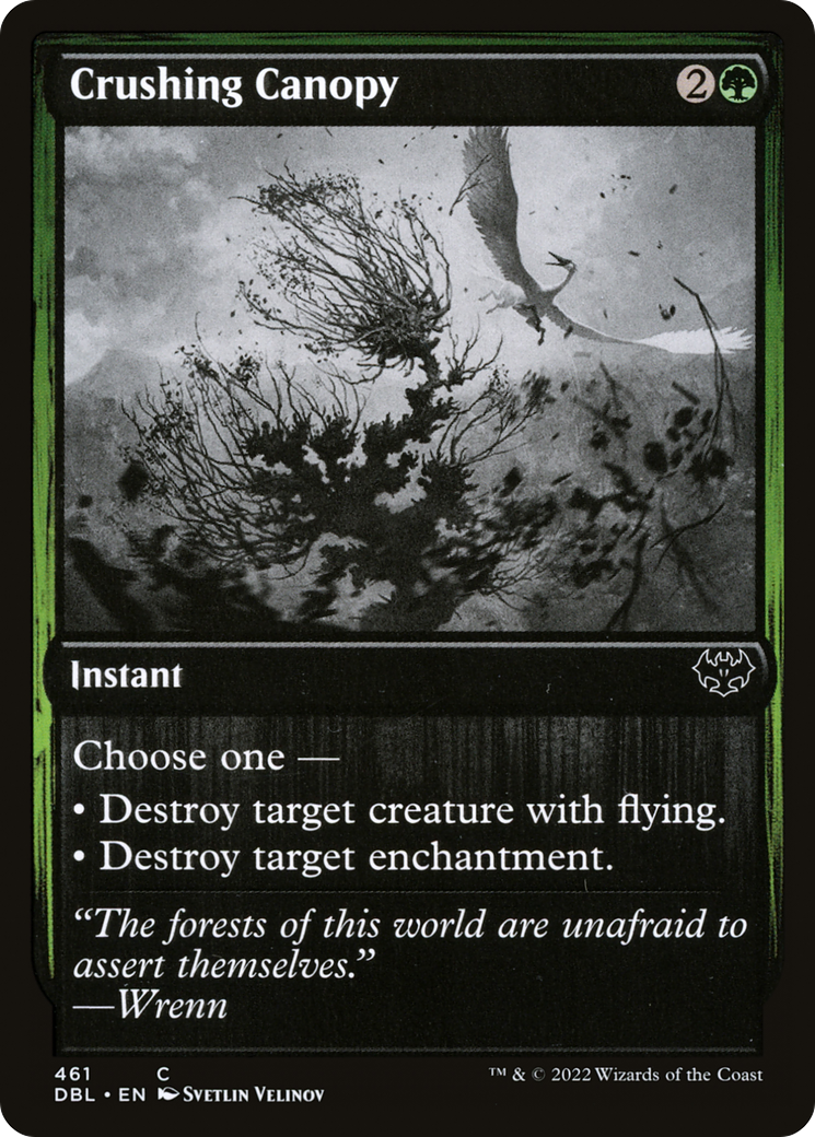 Crushing Canopy [Innistrad: Double Feature] | Grognard Games