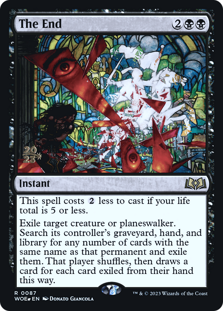 The End [Wilds of Eldraine Prerelease Promos] | Grognard Games