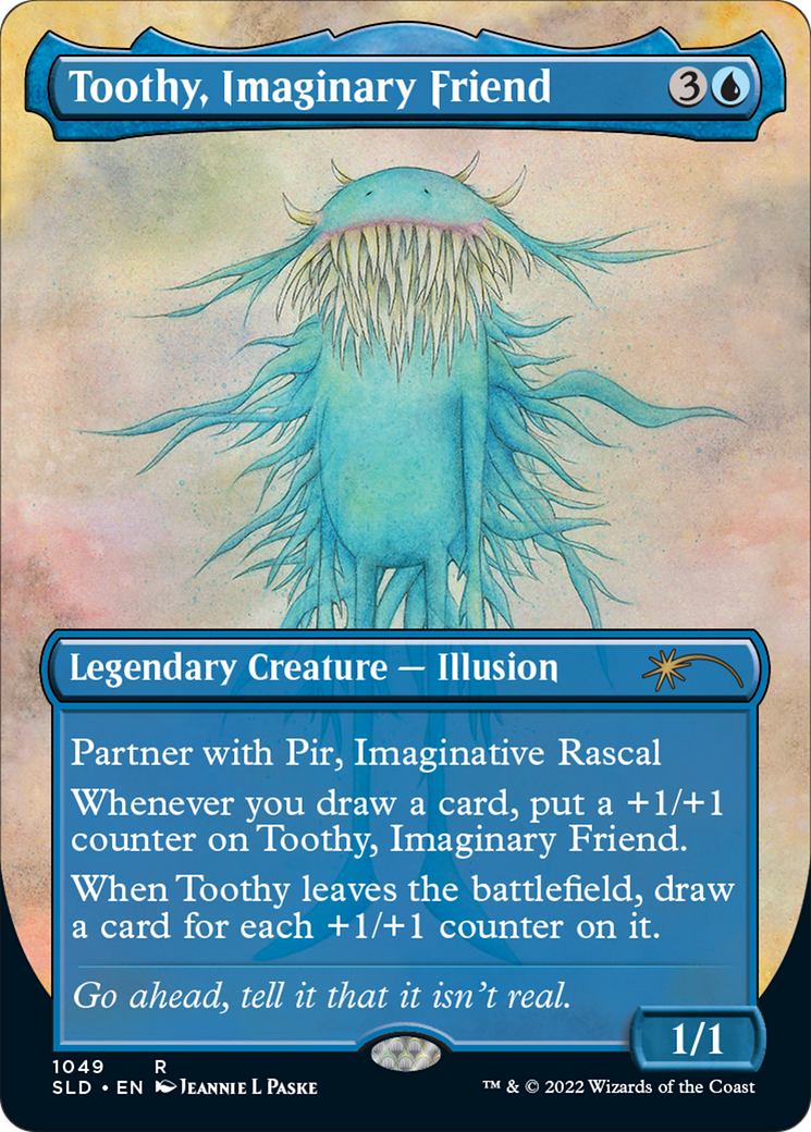 Toothy, Imaginary Friend (Borderless) [Secret Lair Drop Series] | Grognard Games