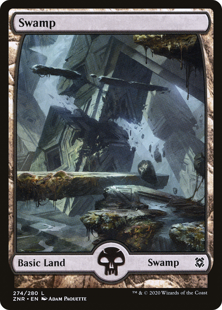 Swamp (274) [Zendikar Rising] | Grognard Games