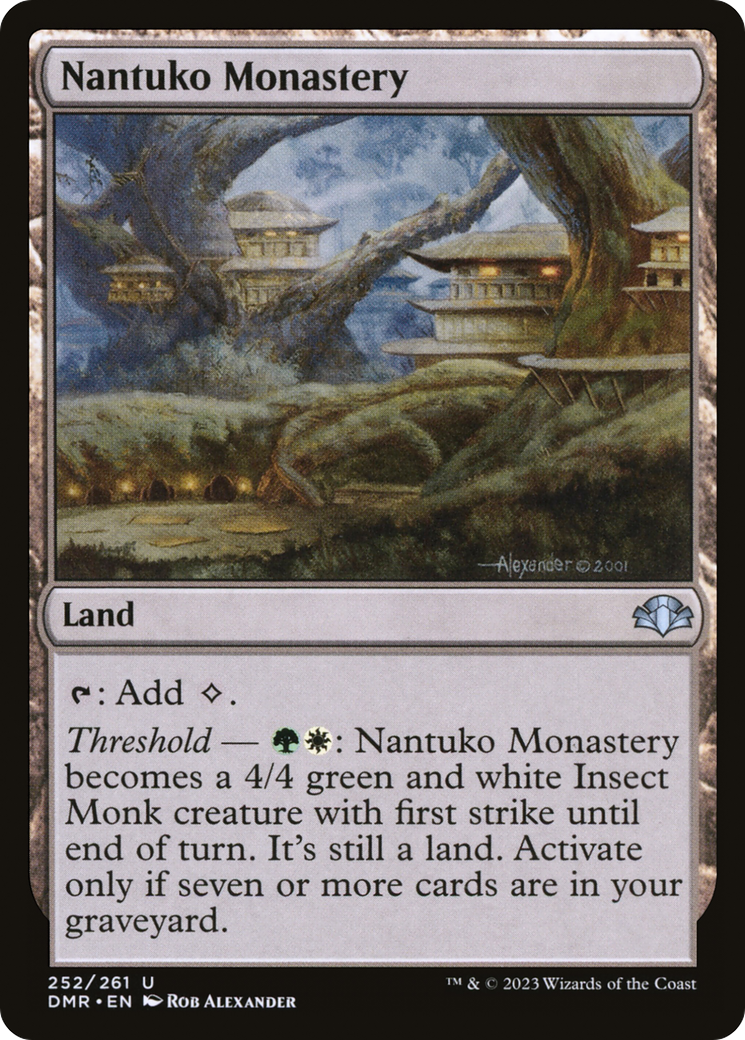 Nantuko Monastery [Dominaria Remastered] | Grognard Games