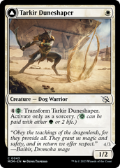 Tarkir Duneshaper // Burnished Dunestomper [March of the Machine] | Grognard Games