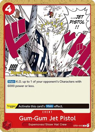 Gum-Gum Jet Pistol (ST01-015) - Super Pre-Release Starter Deck 1: Straw Hat Crew | Grognard Games