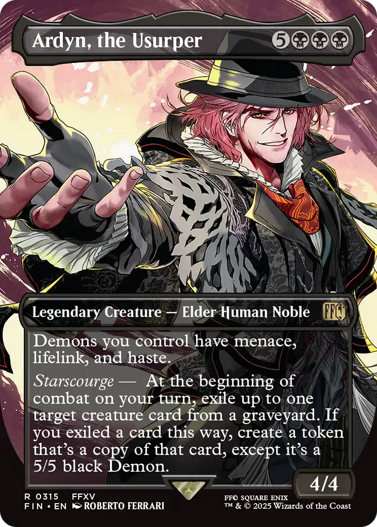 Ardyn, the Usurper (Borderless) (0315) (FIN-315) - FINAL FANTASY | Grognard Games