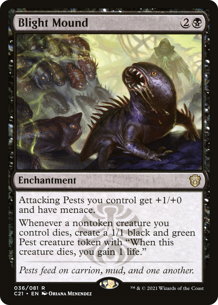Blight Mound [Commander 2021] | Grognard Games
