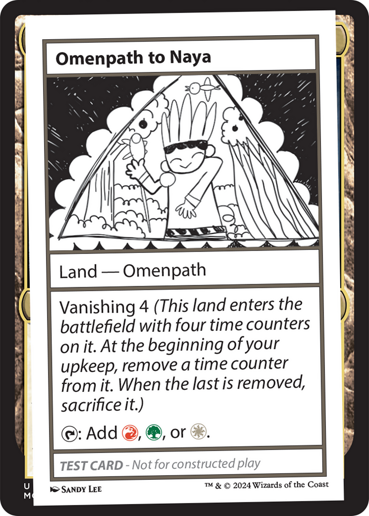 Omenpath to Naya [Mystery Booster 2 Playtest Cards] | Grognard Games